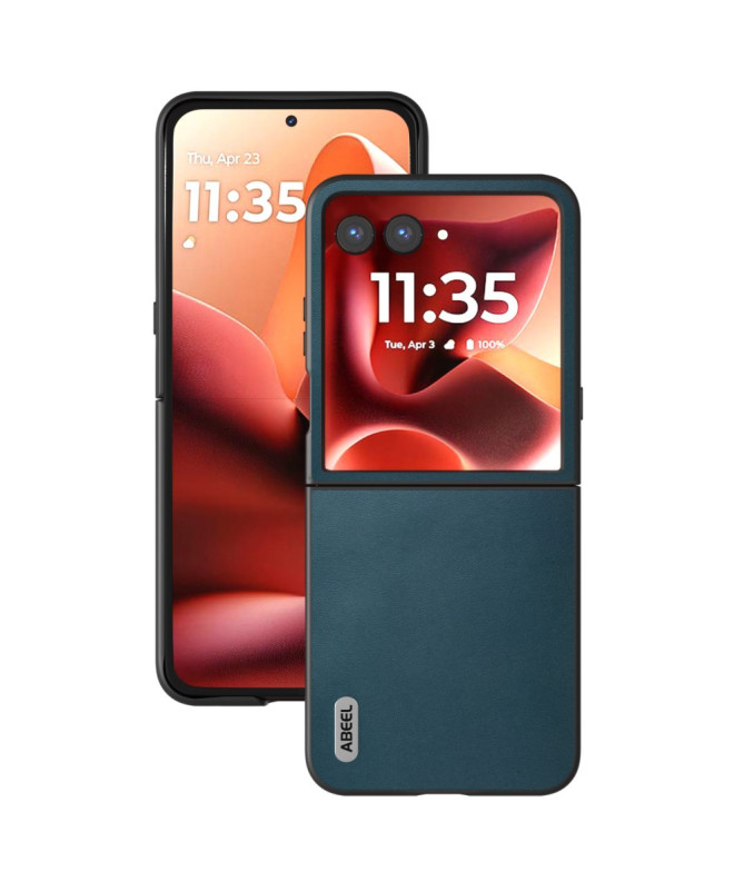 Coque Motorola Razr 60 Ultra Cuir Véritable | PRESTIGE