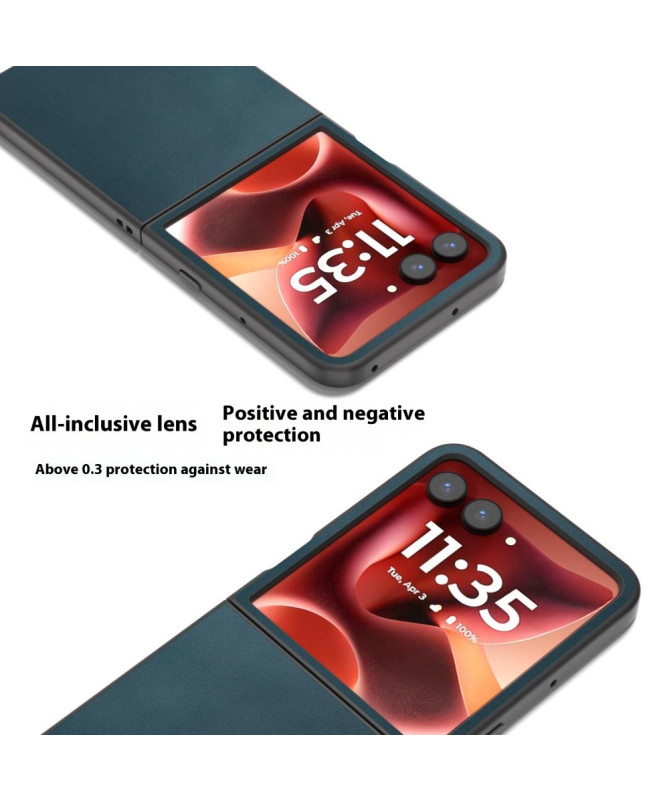 Coque Motorola Razr 60 Ultra Cuir Véritable | PRESTIGE