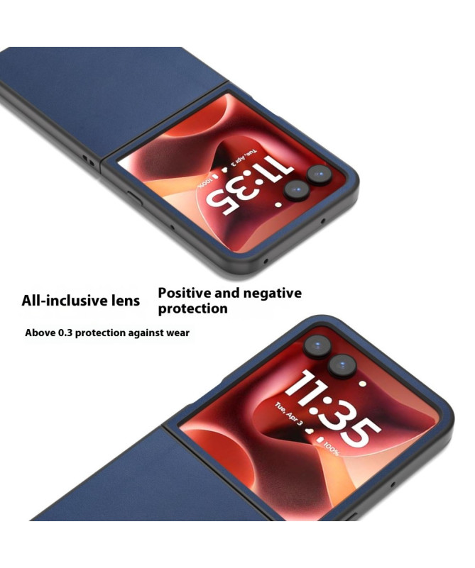 Coque Motorola Razr 60 Ultra Cuir Véritable | PRESTIGE