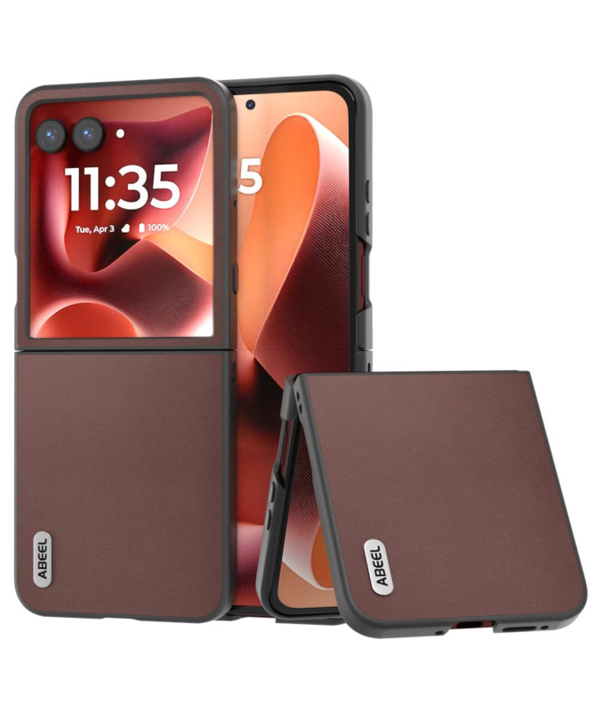 Coque Motorola Razr 60 Ultra Cuir Véritable | PRESTIGE