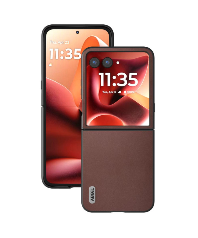 Coque Motorola Razr 60 Ultra Cuir Véritable | PRESTIGE