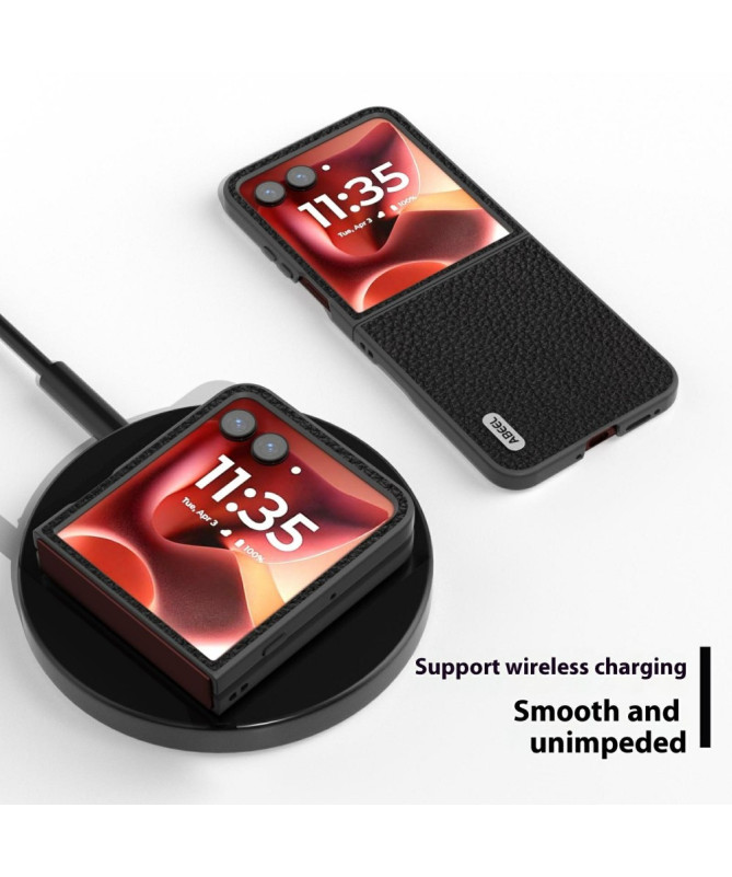 Coque Motorola Razr 60 Ultra Cuir Véritable Grainé | HERITAGE