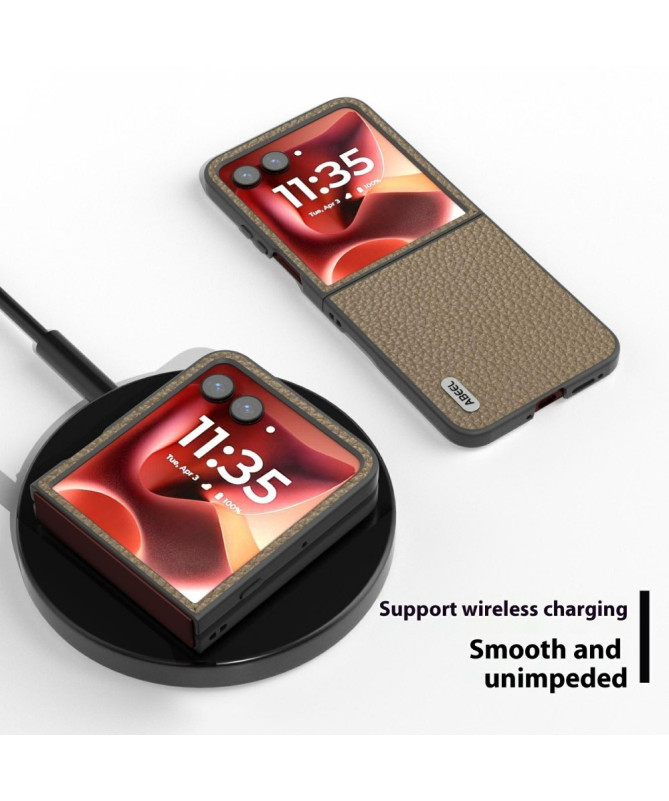 Coque Motorola Razr 60 Ultra Cuir Véritable Grainé | HERITAGE
