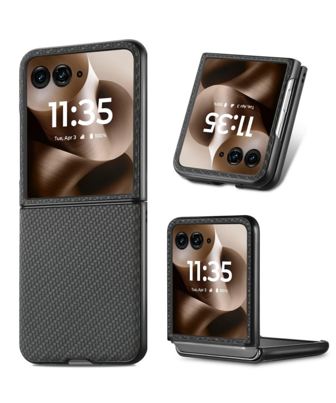 Coque Motorola Razr 60 Ultra Style Fibre de Carbone | VIKSLA
