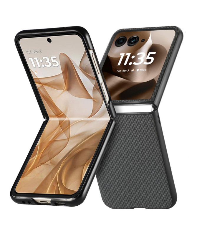 Coque Motorola Razr 60 Ultra Style Fibre de Carbone | VIKSLA
