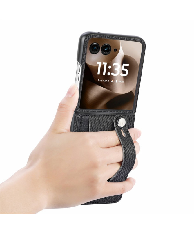 Coque Motorola Razr 60 Ultra Carbone Porte-Cartes | Simone