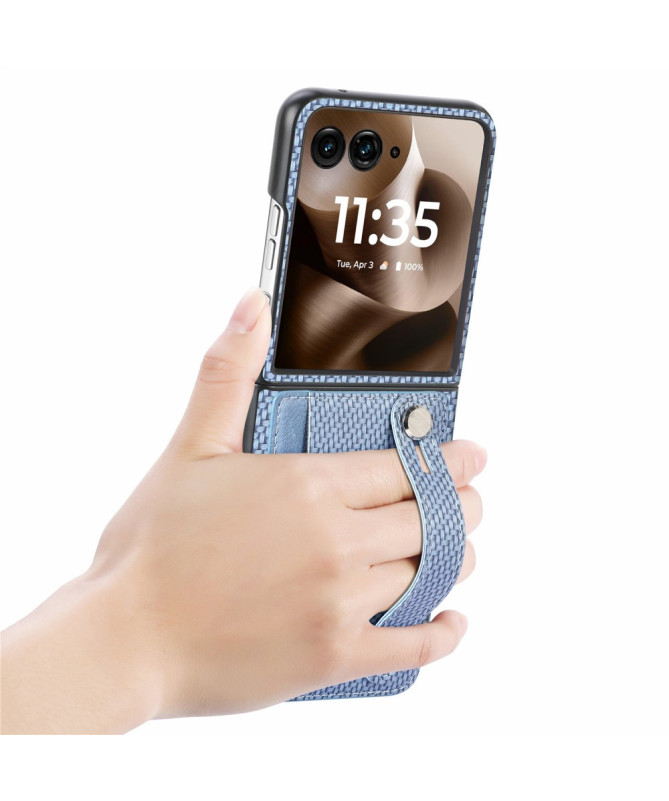 Coque Motorola Razr 60 Ultra Carbone Porte-Cartes | Simone