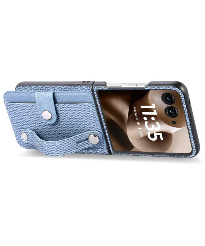 Coque Motorola Razr 60 Ultra Carbone Porte-Cartes | Simone