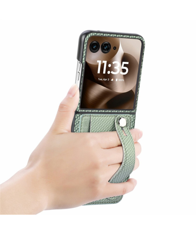 Coque Motorola Razr 60 Ultra Carbone Porte-Cartes | Simone
