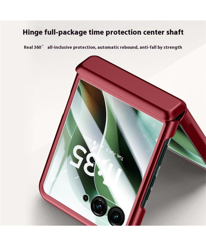 Coque Motorola Razr 60 Ultra Protection Charnière Film Écran Arrière