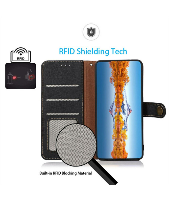 Housse Sony Xperia 1 VII KHAZNEH Classic en cuir