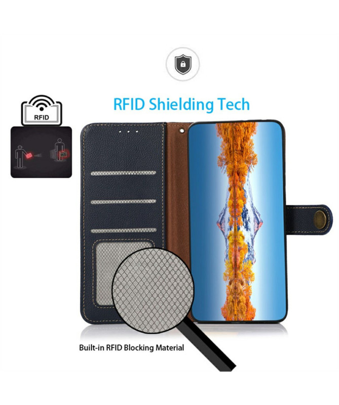 Housse Sony Xperia 1 VII KHAZNEH Classic en cuir