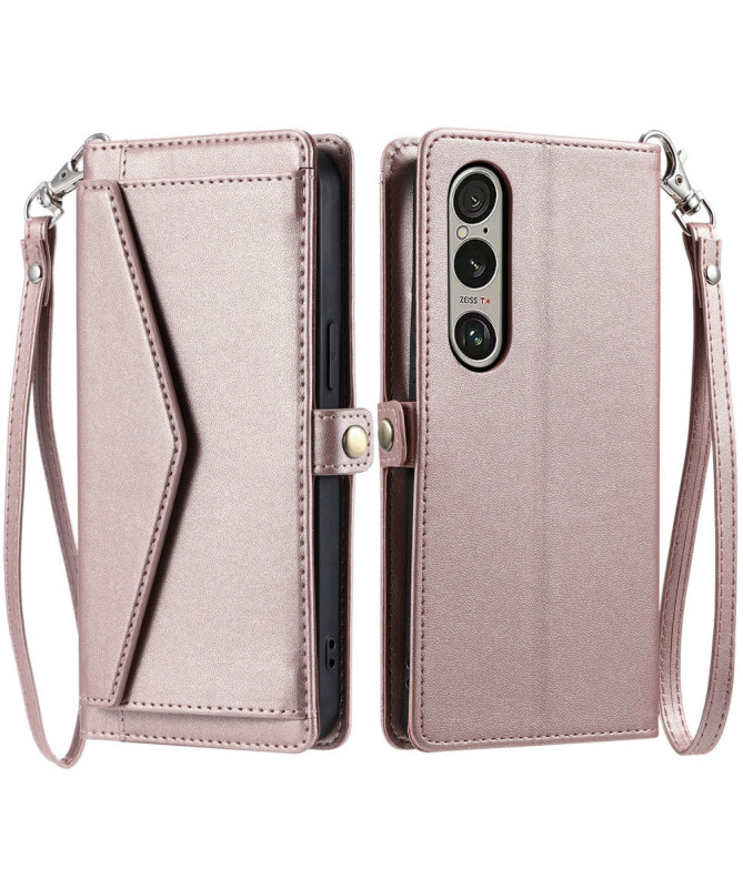 Housse Sony Xperia 1 VII Porte-cartes à Lanière | Solum