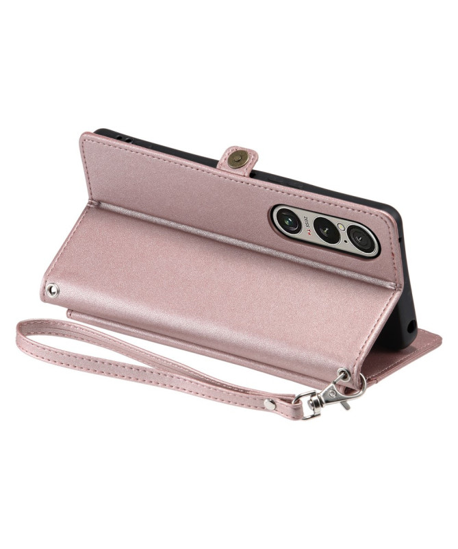 Housse Sony Xperia 1 VII Porte-cartes à Lanière | Solum