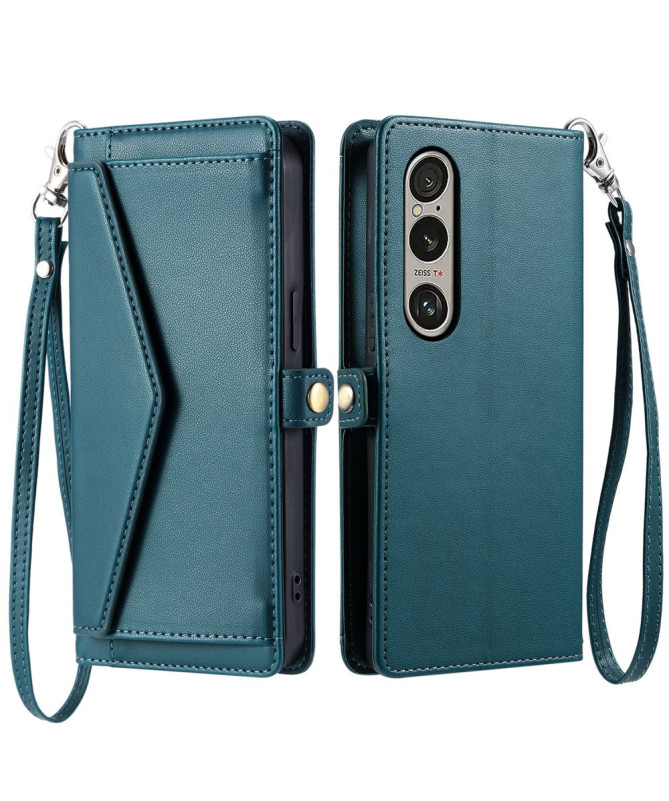 Housse Sony Xperia 1 VII Porte-cartes à Lanière | Solum