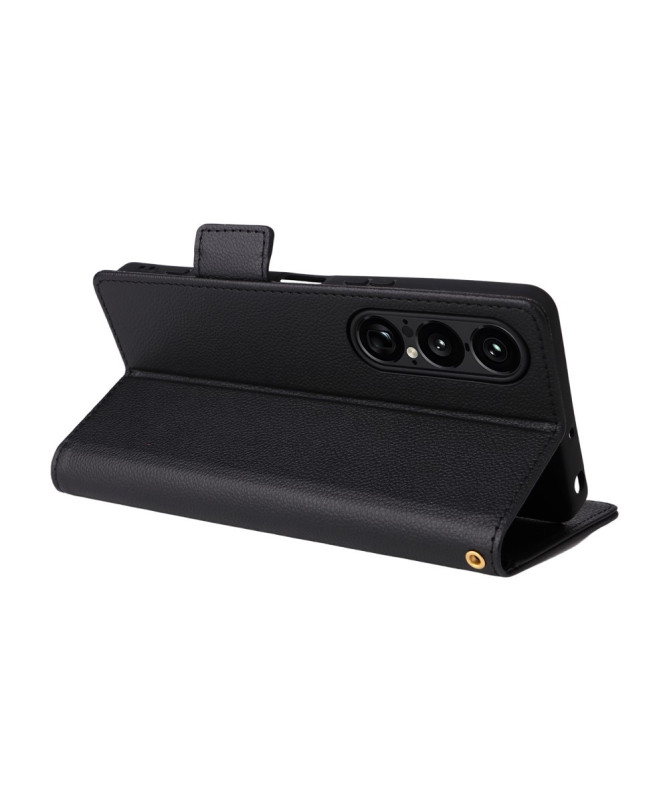 Housse Sony Xperia 1 VII effet cuir à Lanière | FOLKEN