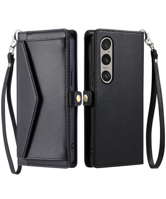 Housse Sony Xperia 1 VII Porte-cartes à Lanière | Solum