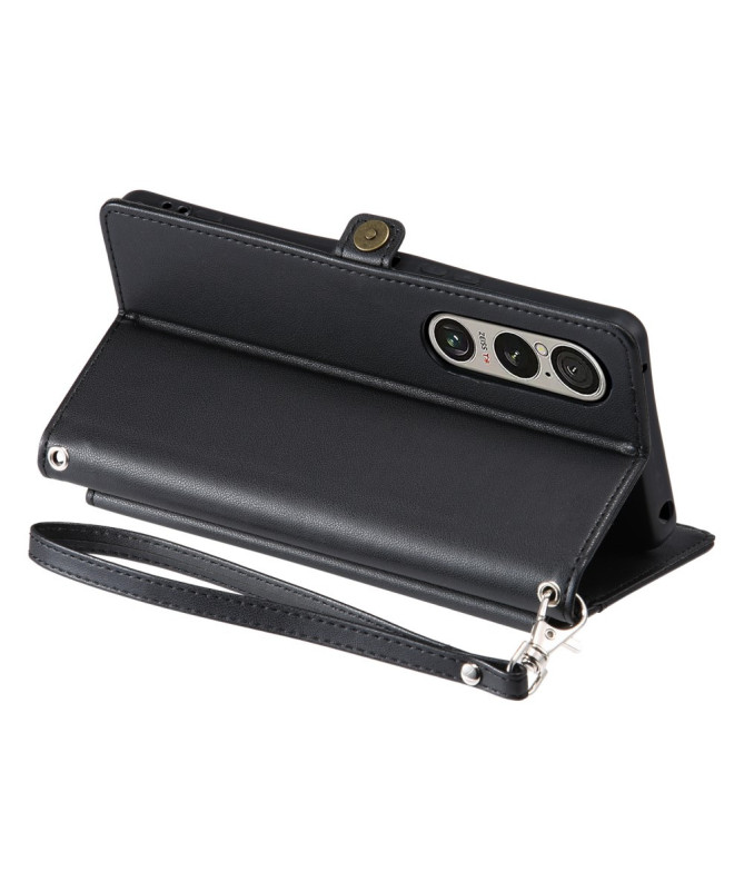 Housse Sony Xperia 1 VII Porte-cartes à Lanière | Solum