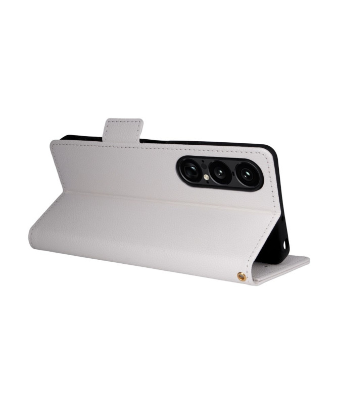 Housse Sony Xperia 1 VII effet cuir à Lanière | FOLKEN