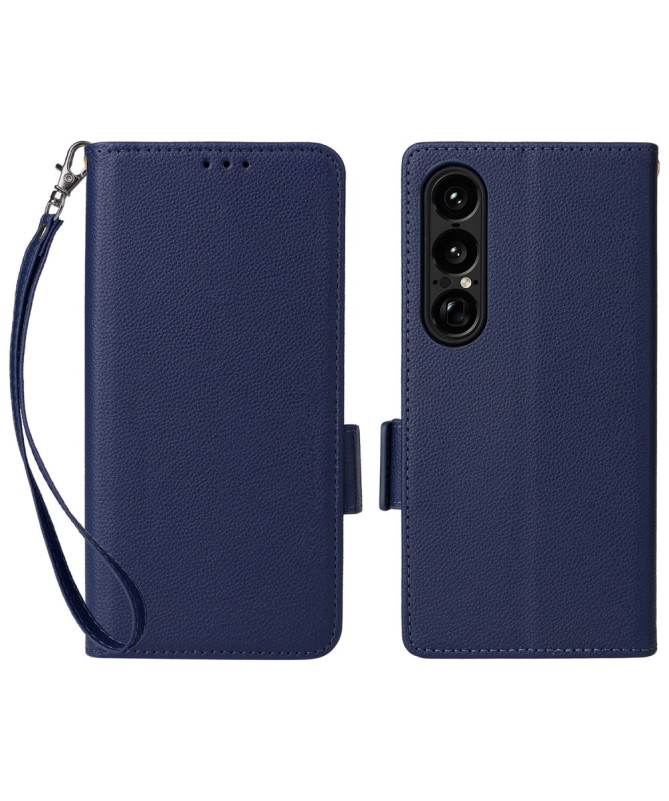 Housse Sony Xperia 1 VII effet cuir à Lanière | FOLKEN