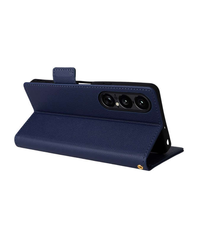 Housse Sony Xperia 1 VII effet cuir à Lanière | FOLKEN