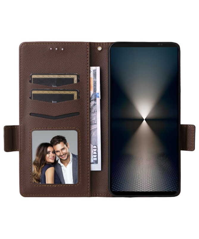 Housse Sony Xperia 1 VII effet cuir à Lanière | FOLKEN