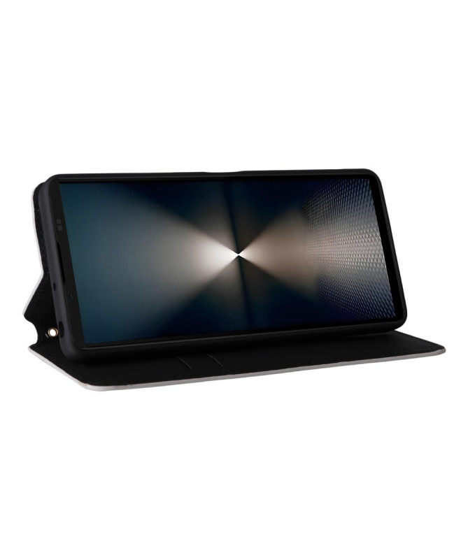 Housse Sony Xperia 1 VII flip cover design géométrie