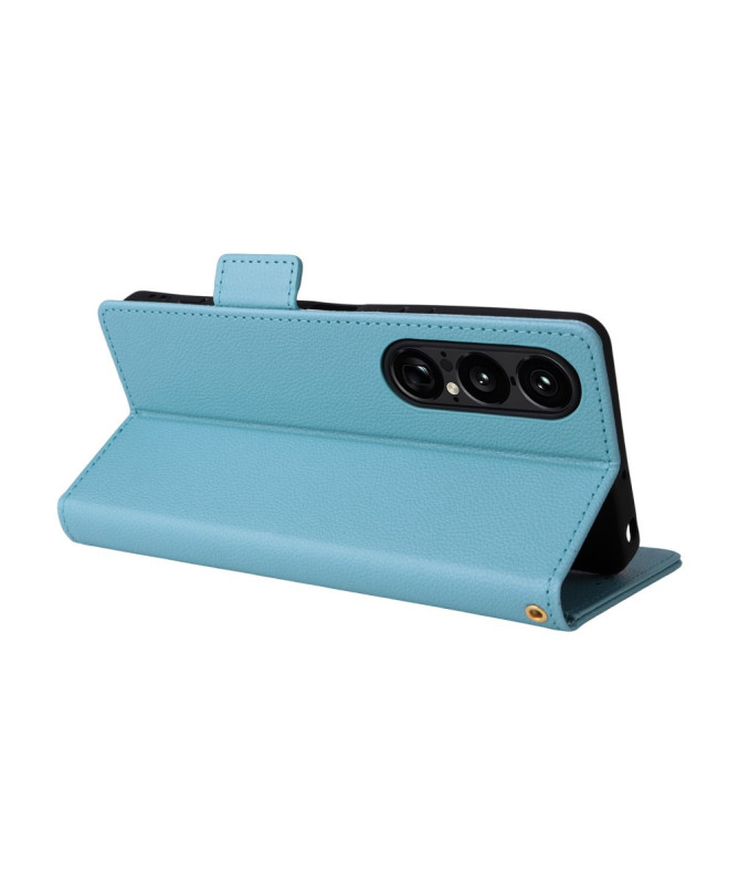 Housse Sony Xperia 1 VII effet cuir à Lanière | FOLKEN