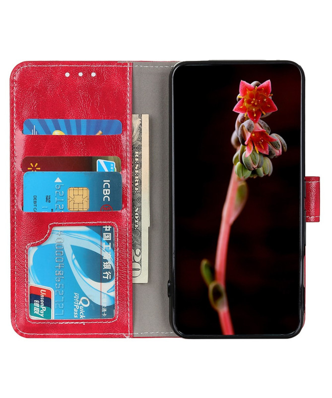 Housse Sony Xperia 1 VII effet cuir luxueux coutures