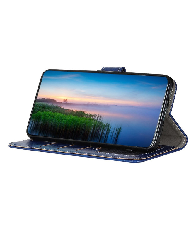 Housse Sony Xperia 1 VII effet cuir luxueux coutures