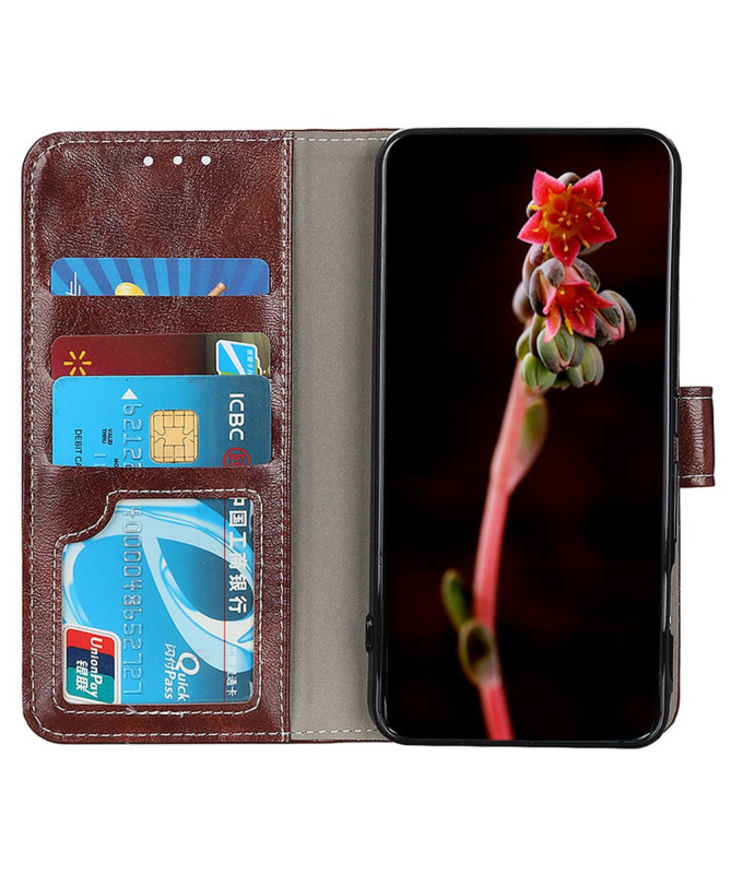 Housse Sony Xperia 1 VII effet cuir luxueux coutures