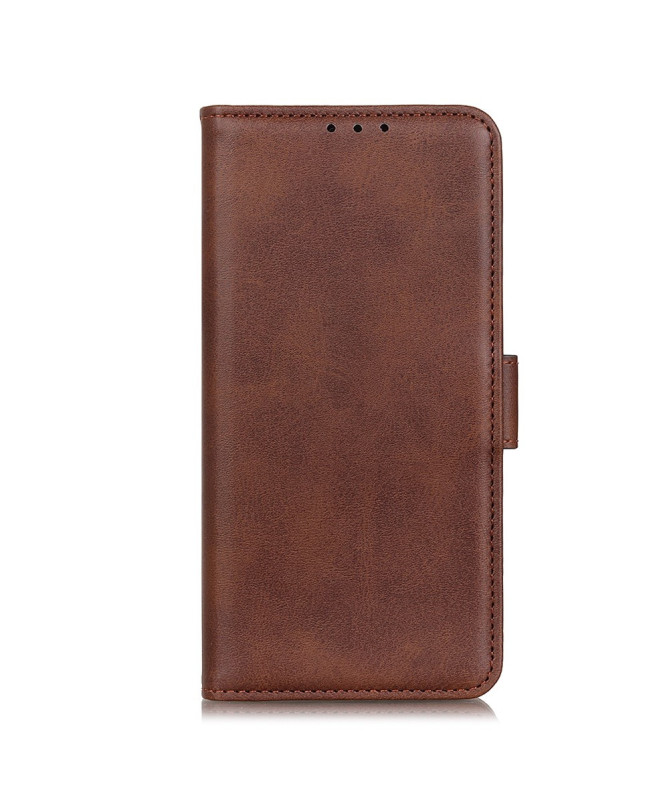 Étui Sony Xperia 1 VII portefeuille revêtement simili cuir mat