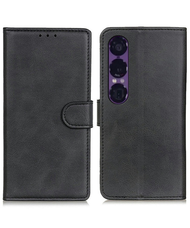 Housse Sony Xperia 1 VII effet cuir mat | Marius
