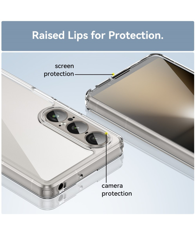 Coque Sony Xperia 1 VII avec Verre Trempé (2 pcs) | Cristalline