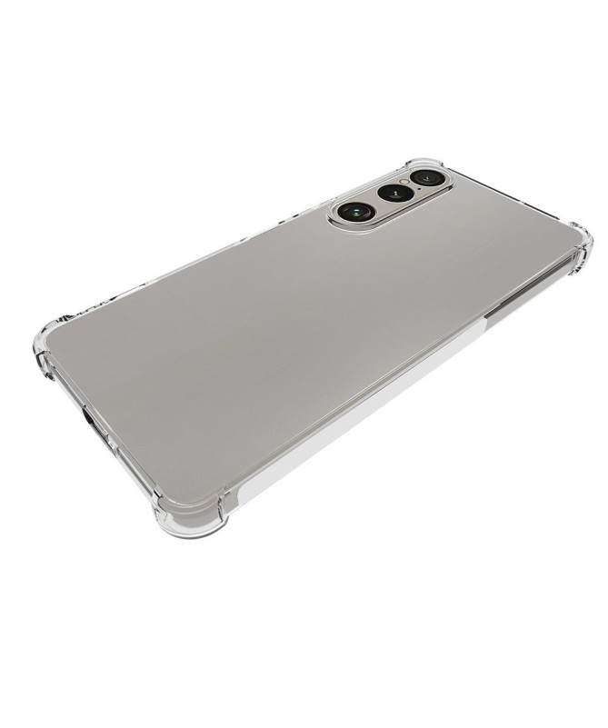Pack Sony Xperia 1 VII Coque Coins Renforcés Transparente avec Verre T
