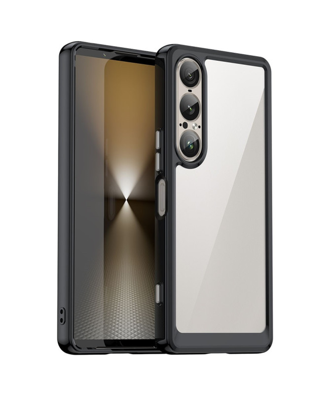 Coque Sony Xperia 1 VII Transparente Contour Couleuré