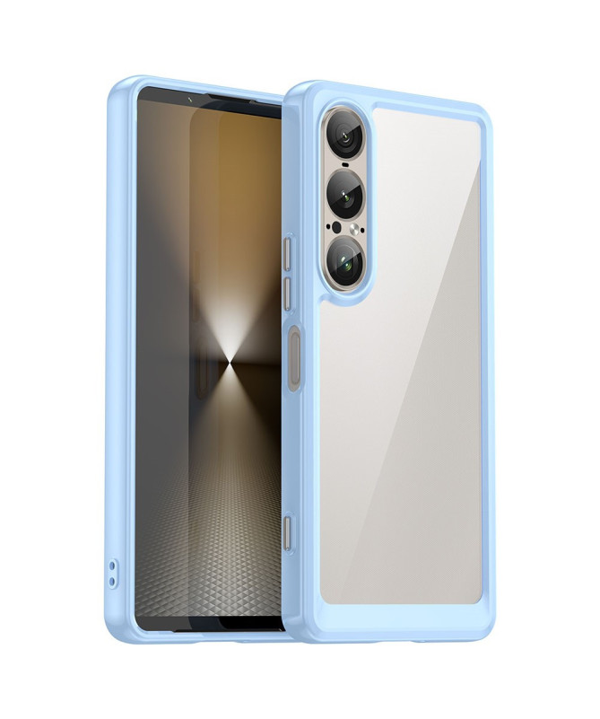 Coque Sony Xperia 1 VII Transparente Contour Couleuré
