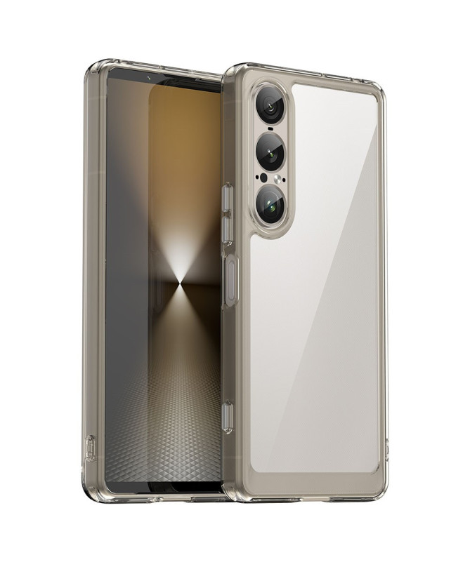 Coque Sony Xperia 1 VII Transparente Contour Couleuré