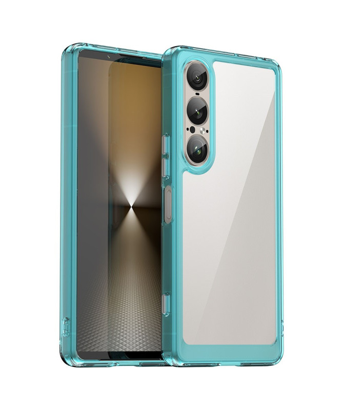 Coque Sony Xperia 1 VII Transparente Contour Couleuré