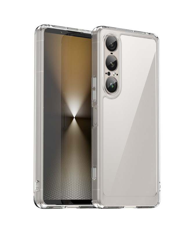 Coque Sony Xperia 1 VII Transparente Contour Couleuré