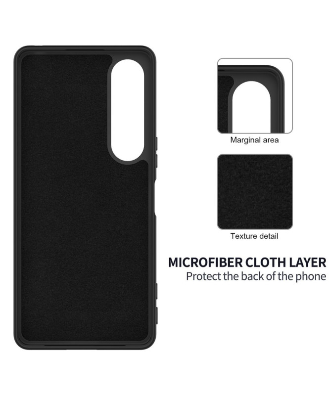 Coque Sony Xperia 1 VII Puro silicone liquide
