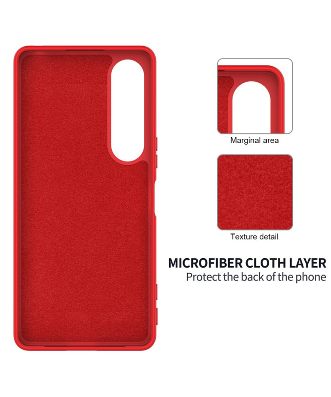 Coque Sony Xperia 1 VII Puro silicone liquide