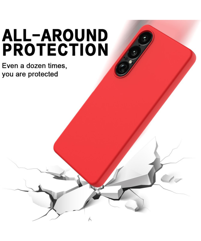 Coque Sony Xperia 1 VII Puro silicone liquide