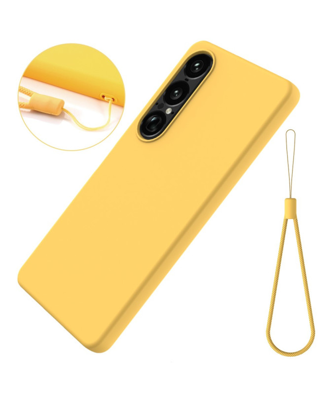 Coque Sony Xperia 1 VII Puro silicone liquide
