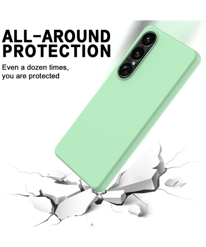 Coque Sony Xperia 1 VII Puro silicone liquide