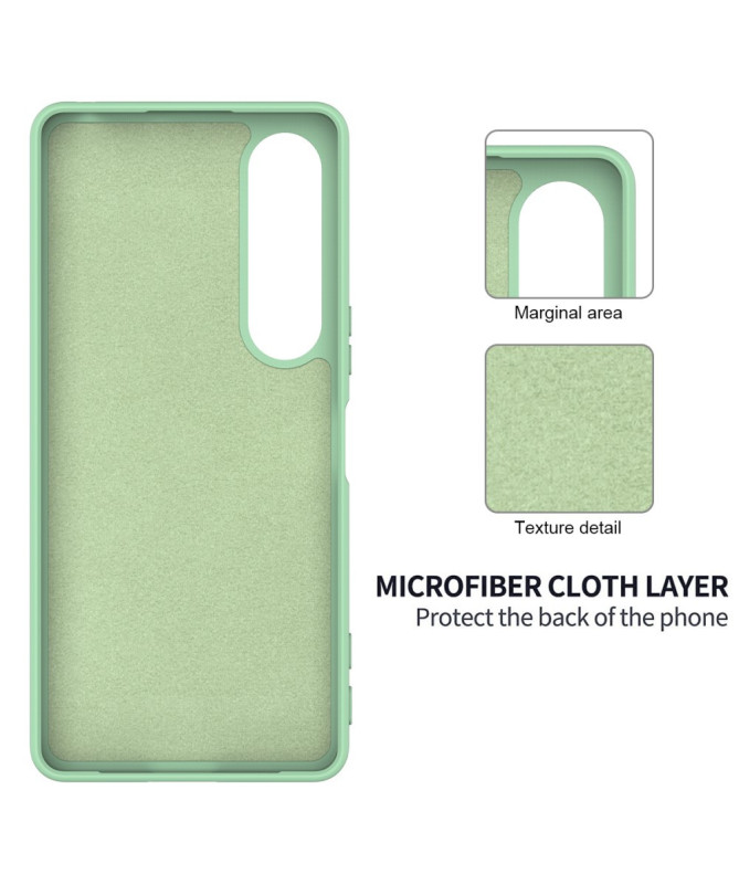 Coque Sony Xperia 1 VII Puro silicone liquide