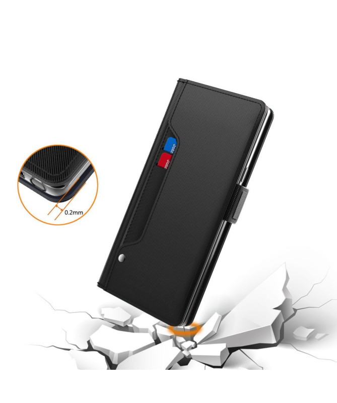 Housse Sony Xperia 1 VII premium porte cartes avec miroir