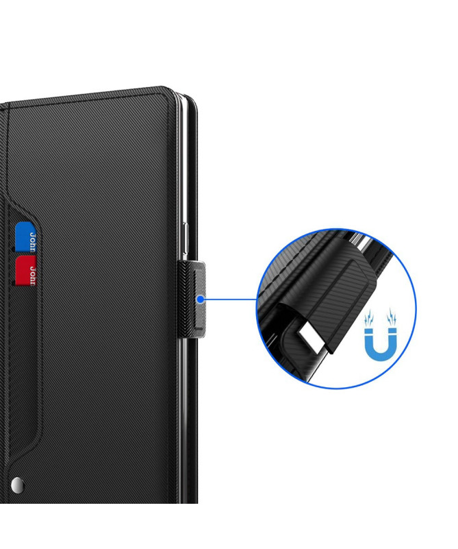 Housse Sony Xperia 1 VII premium porte cartes avec miroir