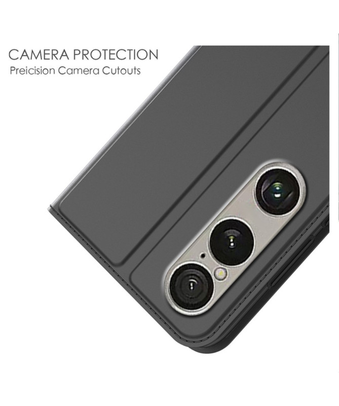 Flip Cover Sony Xperia 1 VII Business Cuir Premium