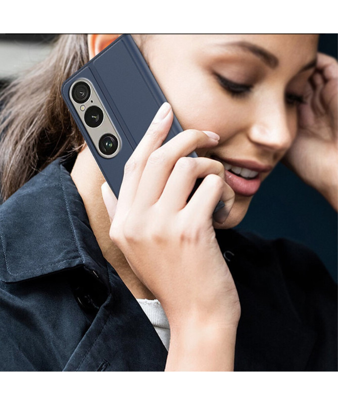 Flip Cover Sony Xperia 1 VII Business Cuir Premium